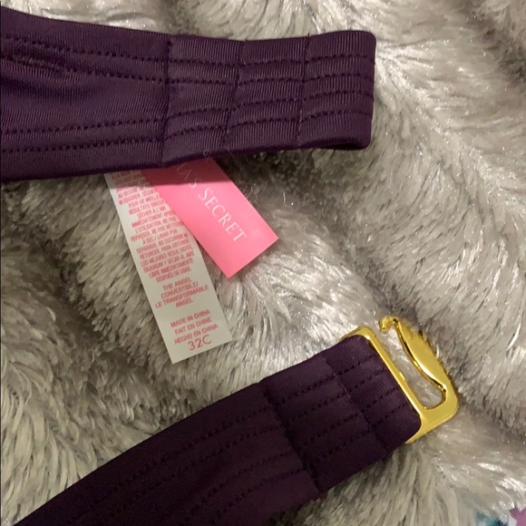 VS Purple Push Up Bikini Top - Picture 2 of 2